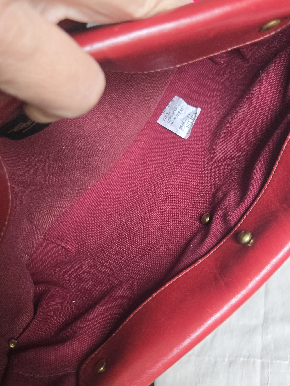 Vintage Handmade Etienne Aigner Shoulder Bag - Picture 8 of 9